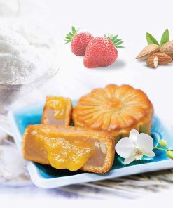 Bánh trung thu lava hạt sen hạt chia
