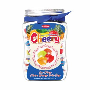 Kẹo cứng Cherry hộp giấy Xanh 220 gam (MSP: CHX220)