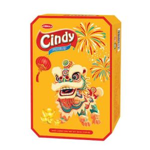 Bánh hỗn hợp Hộp giấy Quai xách Cindy Lân Vàng 150 gam - (MSP: CLV)