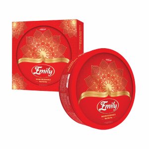 Bánh hỗn hợp Hộp nhựa Emily Sen Vàng 300 gam (MSP: ESV300)