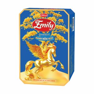 Bánh hỗn hợp Hộp Giấy Emily Thiên Mã Xanh 150 gam (MSP: ETMX150)