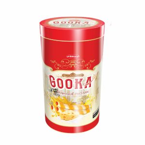 Bánh Gooka Hộp Thiếc Vị Phô Mai 150 gam (MSP: GPM150)