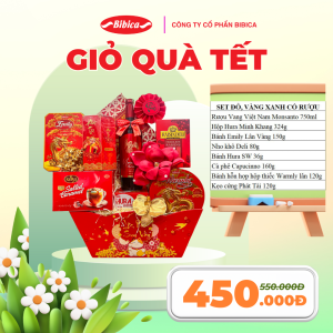 Giỏ quà Tết Đắt Tài Đắt Lộc 02 (ĐTĐL 02)