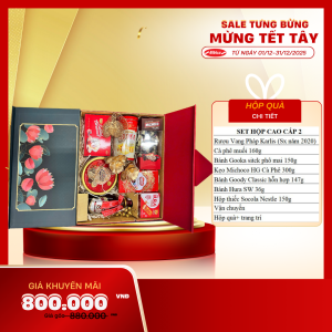 Giỏ quà Tết Đắt Tài Đắt Lộc 01 (ĐTĐL 01)