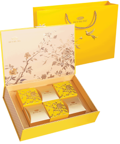 Hộp Bánh Trung Thu Cao Cấp Kim Nguyệt Vàng (Mã: KNV)