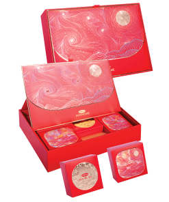 Hộp Bánh Trung Thu Cao Cấp Nhật Nguyệt Đỏ (Mã:NNĐ)