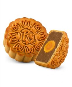 Bánh Trung Thu Sen vàng Xoài Dẻo 1 Trứng 150g (Mã: 4SX)