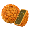 Bánh Trung Thu Trà Đào Năng Giòn 0 Trứng 150 gr (Mã: 3TĐ)