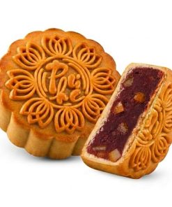 Bánh Trung Thu Đậu Đỏ Mứt Vỏ Cam 0 Trứng 150g (Mã: 3ĐC)